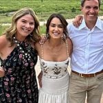 Wendy Stapleton’s white floral embroidered maxi dress on Today