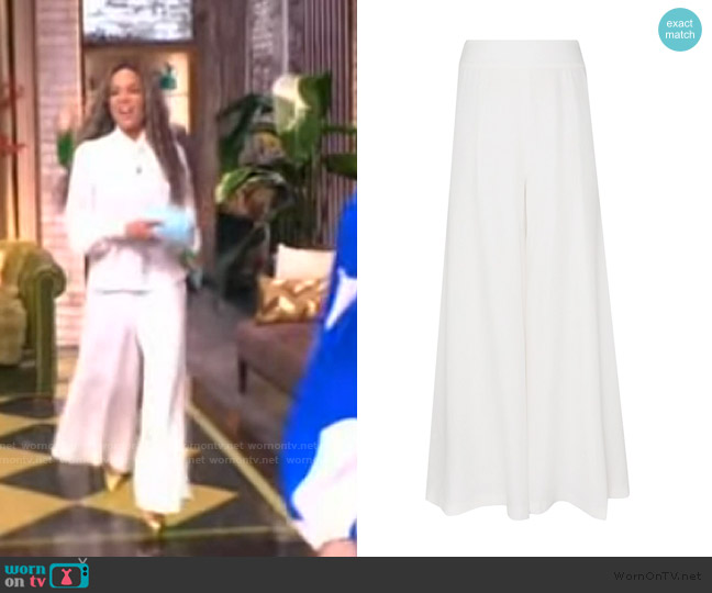 Zimmermann Culotte Pants worn by Sunny Hostin on The View