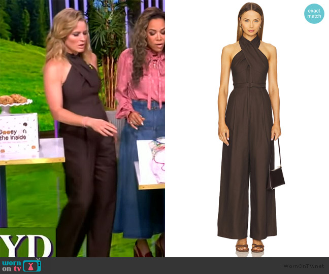 A.L.C. Murphy II Jumpsuit worn by Sara Haines on The View