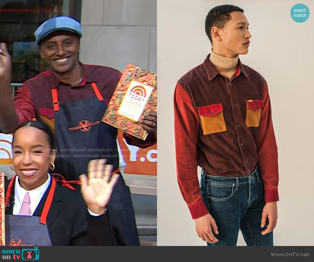 Wrangler & Peter Max 2017 Autumn Winter Collection worn by Marcus Samuelsson on Today