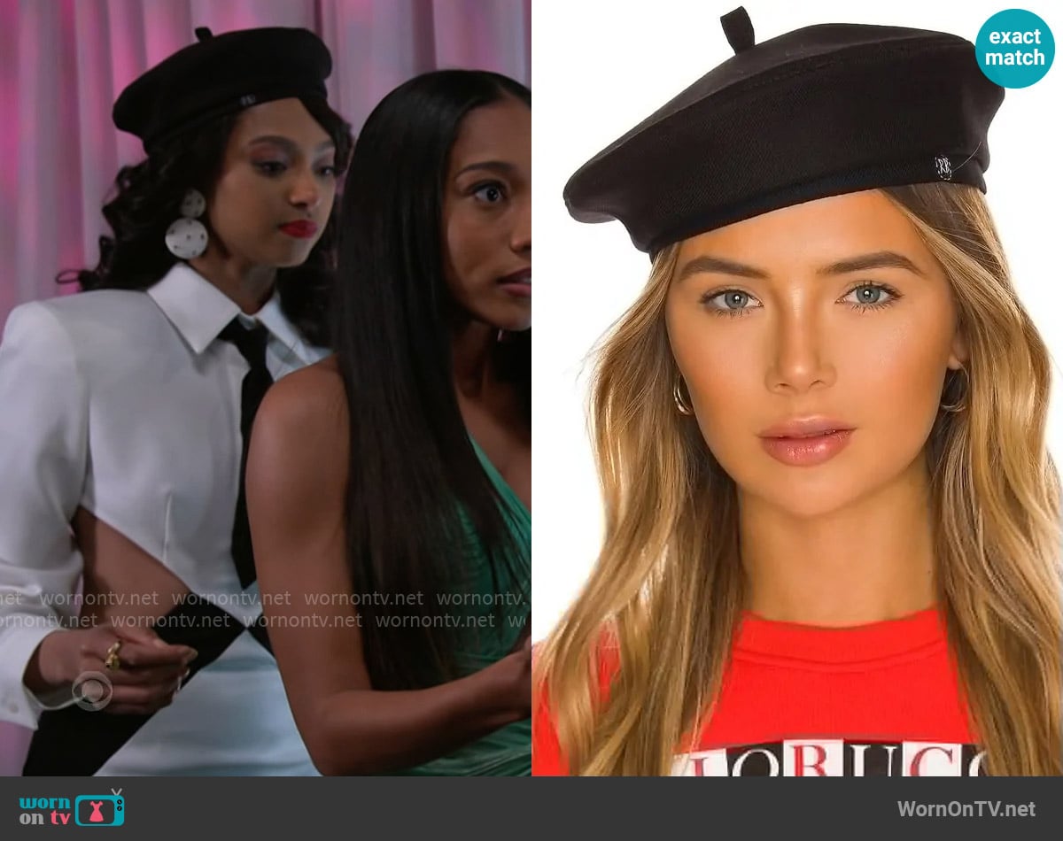 Ruslan Baginskiy Beret worn by Kat Richardson (Colby Muhammad) on Beyond the Gates