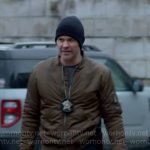 Adam’s bomber jacket on Chicago PD