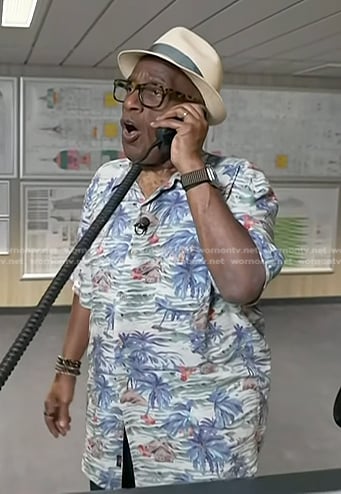 Al Roker’s hawaiian shirt on Today