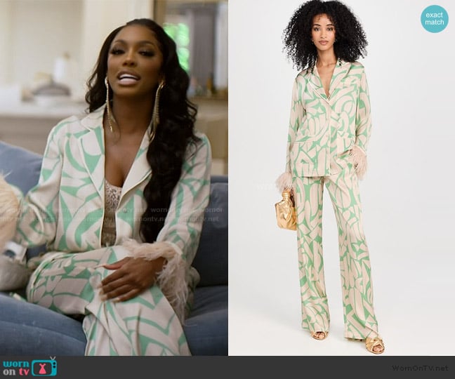 Alexis Braza Top worn by Porsha Williams on The Real Housewives of Atlanta