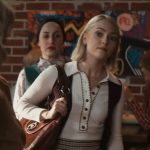 Alice’s white polo sweater and checked skirt on Grosse Pointe Garden Society