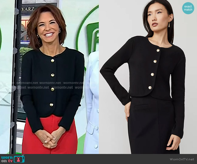 Ann Taylor Tailored Lady Jacket worn by Stephanie Ruhle on Today