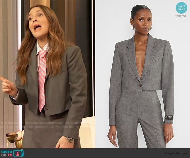 Babaton Arbus Blazer worn by Drew Barrymore on The Drew Barrymore Show