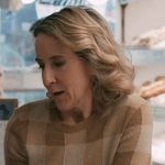 Barb’s check plaid sweatshirt on Elsbeth