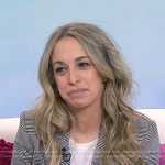 Dr. Becky Kennedy’s grey plaid blazer on Today