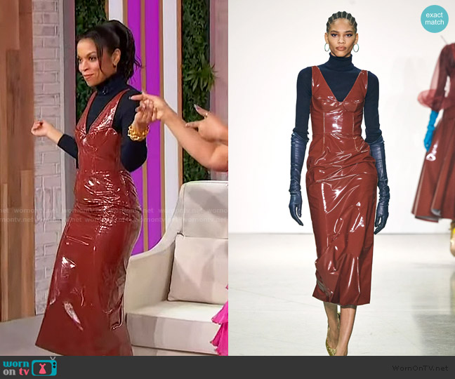 Bibhu Mohapatra 2022 Fall Collection worn by Susan Kelechi Watson on Sherri