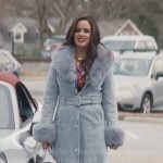 Birdie’s denim and fur coat on Grosse Pointe Garden Society