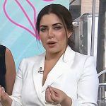 Bobbie’s raffia belt on Today