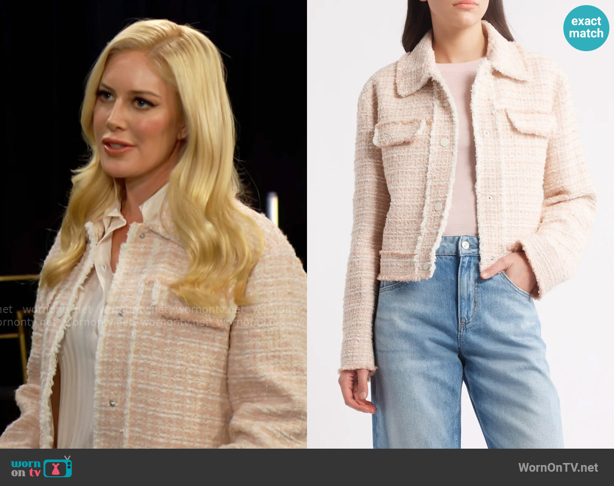 BOSS Tweed Jacket worn by (Heidi Montag) on The Bold and the Beautiful