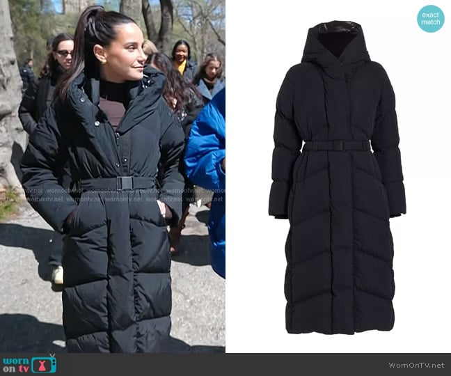 Canada Goose Marlow Quilted Parka Jacket worn by Brianna Joye on Today