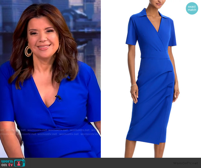 Chiara Boni La Petite Robe Ittig Dress worn by Ana Navarro on The View