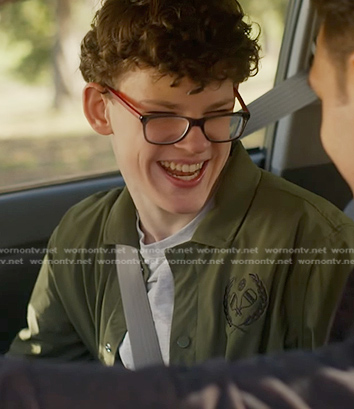 Christopher’s green jacket on 9-1-1