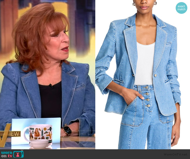 Cinq a Sept Khloe Blazer worn by Joy Behar on The View