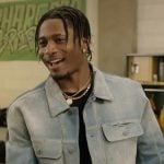 Darnell’s denim jacket and jeans on All American