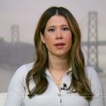 Deirdre’s ribbed polo dress on NBC News Daily