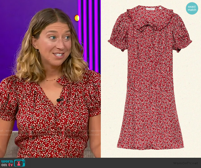 Doen Evienne Dress worn by Casey Lewis on Tamron Hall Show