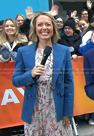 Dylan’s denim blazer on Today