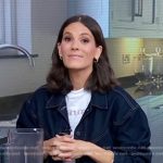 Eden Grinshpan’s denim jacket on Good Morning America