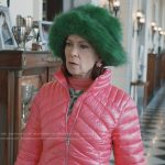 Elsbeth’s pink padded jacket on Elsbeth