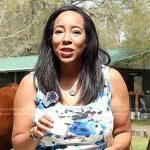 Erica Roby’s white and blue floral dress on Today