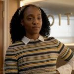 Faith’s striped knit top on Will Trent