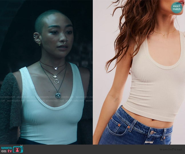 Free People Clean Slate Tank worn by Marienne (Tati Gabrielle) on You