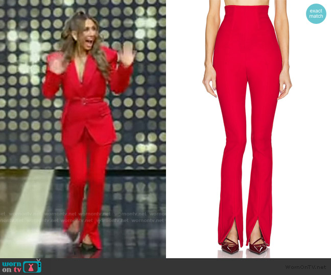 Helsa The Cigarette Pant worn by Leah Van Dale on Tamron Hall Show