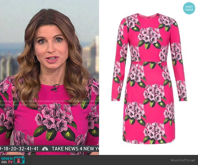 Hobbs Bea Dress worn by Jen Maxfield on Today