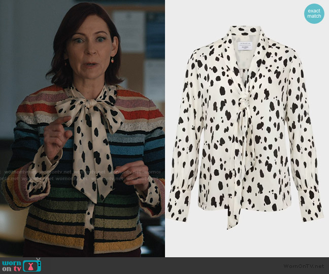 Hobbs Lawson Blouse worn by Elsbeth Tascioni (Carrie Preston) on Elsbeth