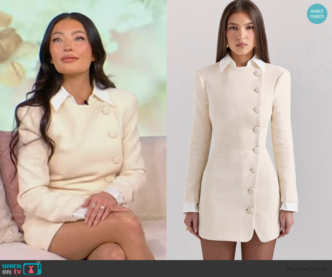 House of CB Leoni Dress worn by Jacinda Heintz on Tamron Hall Show