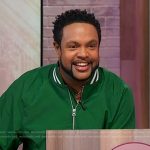 Jawn’s green bomber jacket on Sherri