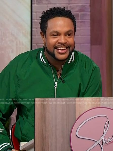 Jawn’s green bomber jacket on Sherri