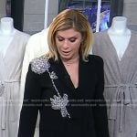 Jill’s black embellished blazer on Today