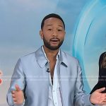 John Legend’s light blue bomber jacket on Today