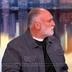 Jose’s Andres’s gray jacket on The View