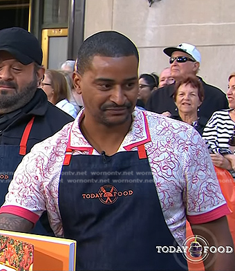Joseph Johnson’s floral shirt on Today
