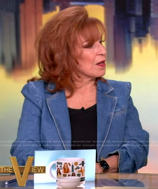 Joy’s denim jacket on The View