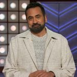 Kal Pen’s textured jacket and pants on The Kelly Clarkson Show