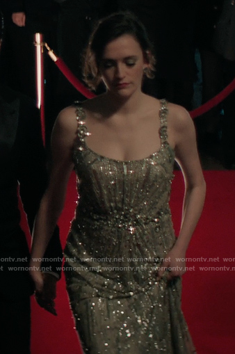 Kate’s embellished dress gown on You