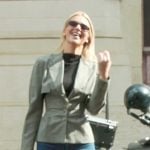 Kendall’s gray blazer on The Kardashians