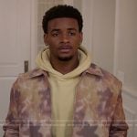 KJ’s floral print jacket on All American