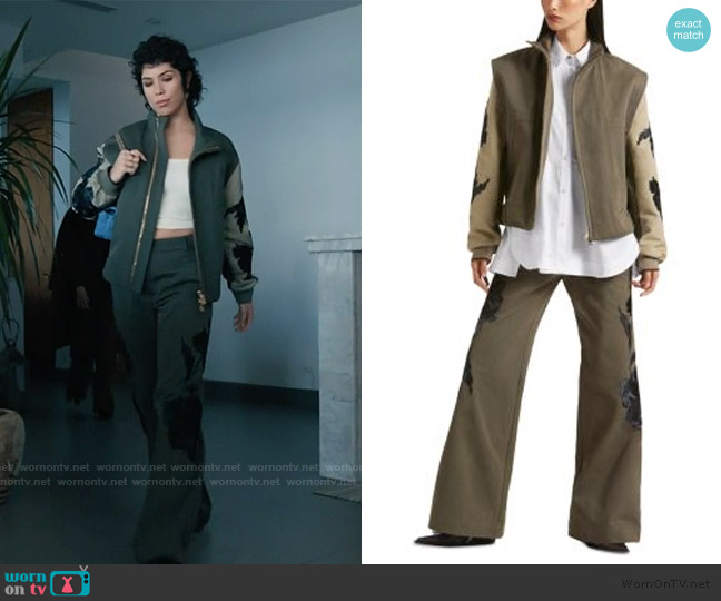 LA DoubleJ Janis Embroidered Pants