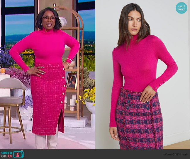 L'Agence Flora Turtleneck worn by Jennifer Hudson on The Jennifer Hudson Show