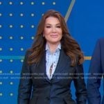 Lisa Vanderpump’s metallic blazer on Good Morning America