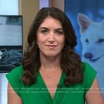 Liz’s green twist front top on Today