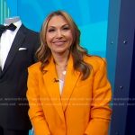 Lori’s orange blazer on Good Morning America